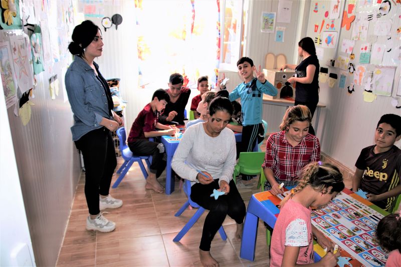 Small paradise in the camp: Shelter Now supports center for Yezidi orphans
