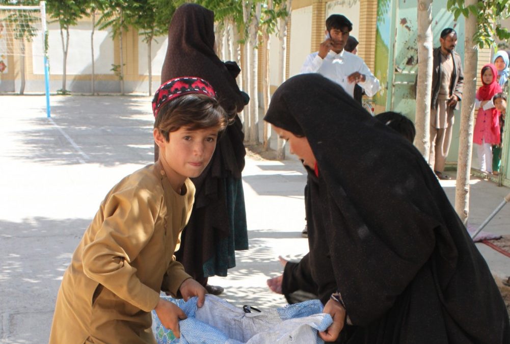 Literacy program for widows in Sharak-e Mustafa